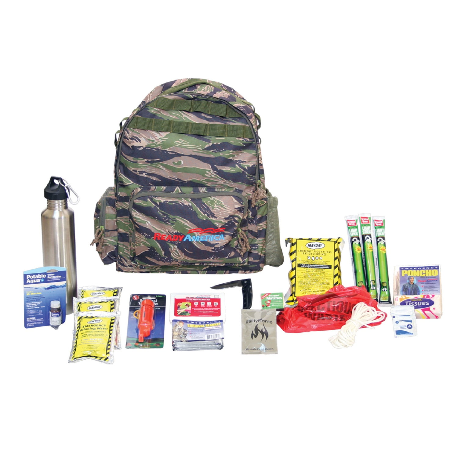 Ready America Emergency 1-Person Outdoor Survival Kit by Ready America