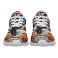 thumbnail image 5 of Patriot Eagle Memorial Day Print Sneakers Lightweight Comfortable Running Shoes for Men Women White Size 3.5, 5 of 7