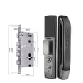 thumbnail image 1 of Door Lock, Digital Password Electronic Locks APP Remote Control Unlock Automatic Fingerprint Smart Door Lock With Camera ,Easy to Install, 1 of 7