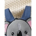 thumbnail image 5 of CIYCuIT Baby Boys Tank Top Romper 3M 6M 9M 12M 18M Sleeveless Koala Car Embroidery Patch Jumpsuit Newborn Infant Square Neck Bodysuit Summer Overalls, 5 of 8