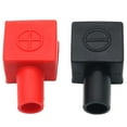 thumbnail image 1 of 2Pcs Motorcycle Terminal Rubber Covers Battery Sleeve Insulation In, 1 of 9