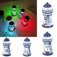 thumbnail image 4 of HIBIBUD 2026 New Nautical Lighthouse Table Lamp Rgb Led Light Sailing Desk Home Decor, for Living Room, Bedroom, Office, Nautical Themes, Coastal Decor., 4 of 4