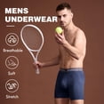 thumbnail image 2 of Calzoncillos bóxer BAMBOO COOL para hombre, ropa interior ultra cómoda y suave, 2 of 6