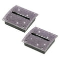 thumbnail image 1 of Dispensador de Notas Adhesivas con Rhinestone Uxcell, 2 Pcs Soporte para Notas Adhesivas de 3x3", Púrpura, 1 of 6