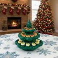 thumbnail image 6 of Layered Deviled Egg Christmas Tree, Resin Christmas Tree Deviled Egg Platter, Holiday Deviled Oval Tray with Lid Reusable, 6 of 6