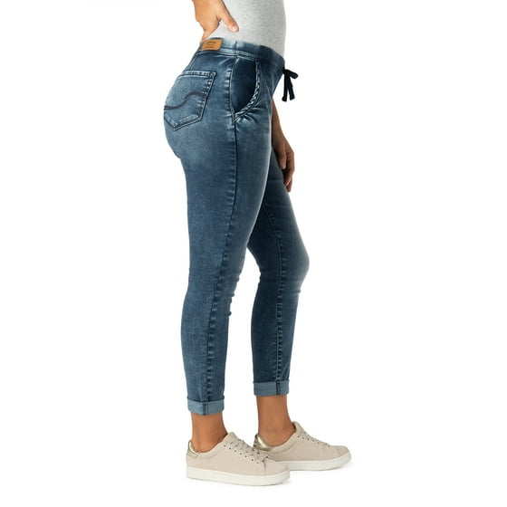 Signature by Levi Strauss & Co. - Signature by Levi Strauss & Co. Women's Denim Jogger - Walmart.com