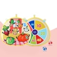thumbnail image 3 of de dardos clásico para niños, de tiro al , de , juguetes Montessori y , de cumpleaños para Patrón vegetal Hugo bola de destino pegajosa, 3 of 8