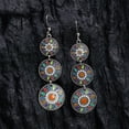 thumbnail image 4 of Qarigey 1 par de pendientes de araña, cuentas bohemias con diamantes de imitación, joyería exagerada colorida y elegante, accesorios de Ropa, zapatos y accesorios Miscelánea mil quinientos veintiuno, 4 of 6