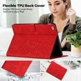 thumbnail image 6 of Dteck for for iPad Mini 7 (A17 Pro) 2024,iPad Mini 6 Generation 8.3 Inch Case 2021, Premium PU Leather Card Slots Adjustable Stand Cover with Auto Sleep/Wake Feature Protective Case, Red, 6 of 7