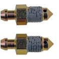 thumbnail image 2 of Dorman 12706 Brake Bleeder Screw for Specific Models, Brass (Pack of 2), 2 of 3