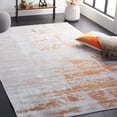 thumbnail image 4 of SAFAVIEH Tacoma Neasa Traditional Machine Washable Area Rug, Grey/Rust, 3' x 5', 4 of 14