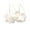 White, variant on Mightlink 1 Pair Petal Pendant Drop Earrings Long Style Dangle Earrings Women Piercing Hook Earrings Jewelry Gift
