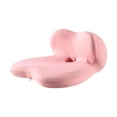thumbnail image 4 of TISHITA Office Chair Seat Cushion Durability Multiuse Comfortable with Waist Support Pink, 4 of 8