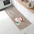 thumbnail image 6 of PALIFEUR Christmas Rugs for Living Room, 50 x 20 Inch Holiday Snowflake Decor Area Rug for Bedroom, Non Slip Washable Christmas Living Room Rug for Festival Party Decorations, 6 of 7