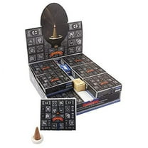 Satya Nag Champa Super Hit Temple Incense Cones Box | 12 Packs of 12 Cones each in a Box | Export Quality