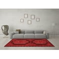 thumbnail image 3 of Ahgly Company Indoor Round Persian Red Traditional Area Rugs, 5' Round, 3 of 4