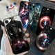 thumbnail image 2 of Marvel America capitán Cool para Apple iPhone 16 15 14 13 12 11 XS XR X Pro Max Plus Mini Funda negra para teléfono, 2 of 5