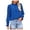 BU1, variant on Women’S Cotton Eyelet Embroidered Blouse, Ruffled Mock Neck Long Flare Sleeve Button Front Casual Top, Hollow Out Lace Detail Fall Daily Shirt, 1 Piece, Sizes S Through XL