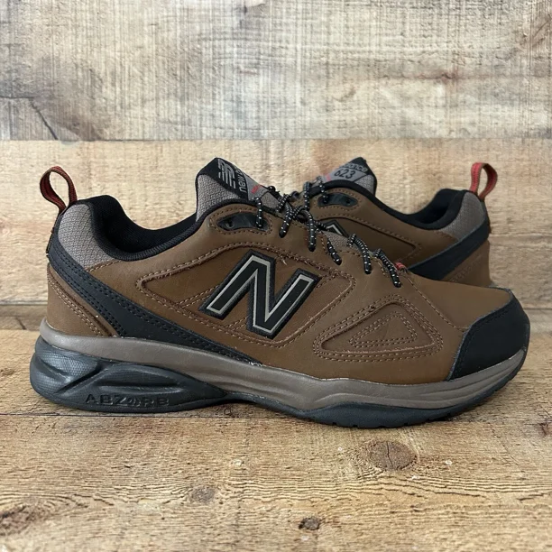 New Balance 623 Mens Size 7.5 D Cross Trainer Brown Leather MX623LT3