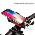 thumbnail image 3 of Yuedong 4 In 1 Multifunctional Bike Light Flashlight Headlight Bike Horn Mobile Phone Stand Power Bank Cycling Front Lamp, 3 of 12