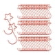 thumbnail image 4 of Ganchos para Árboles de Navidad Macarena Forma de Estrella 100x Ganchos Metal Rojo, 4 of 8