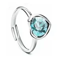 thumbnail image 4 of Juego de 4 piezas de collar arete, pulsera, anillos XianweiShao 9024735071228, 4 of 5