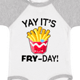 thumbnail image 4 of Inktastic Yay Its Fry Day with Cute French Fries Boys or Girls Baby Bodysuit, 4 of 5