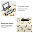 thumbnail image 5 of Daiia Cartoon Snake Luggage Cover, Thickened Washable Travel Luggage Covers, Elastic Unique Baggage Covers for 18-20 inch Luggage-X-Large, 5 of 9