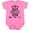 Raspberry, variant on Inktastic Best Niece Ever from Aunt Girls Baby Bodysuit