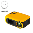 thumbnail image 2 of MINI Projector 3D LED Home Cinema Projector, Portable Smart HD Port TV BOX, 1080P 4K US Plug, 2 of 7