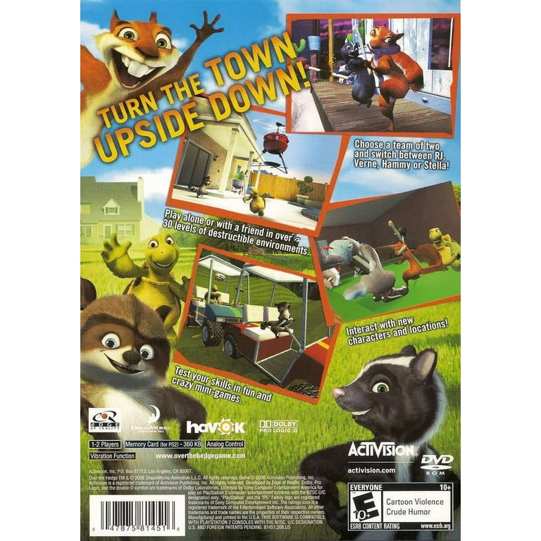 Activision Over The Hedge PlayStation 2
