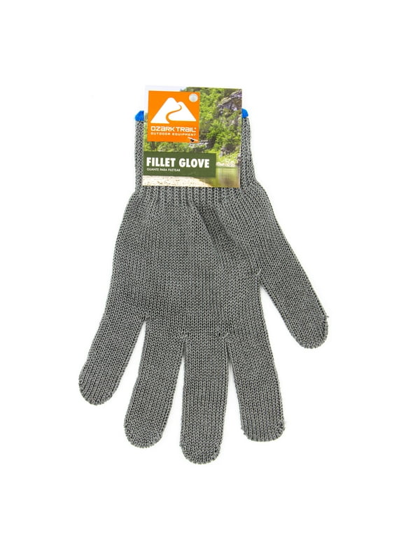 Ozark Trail Fishing Fillet Glove - Gray Glove Adult Unisex sized.