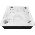 thumbnail image 4 of Hudson Bay HB19 6-Person Hot Tub with 19 Therapy Jets and Digital Controls – White Acrylic Interior and Mocha Exterior Cabinet - Ideal for Backyard Relaxation and Hydrotherapy, 4 of 6