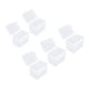 thumbnail image 5 of Soporte transparente para esponja de maquillaje diseño de tapa prensada pequeña caja de esponja de maquillaje transparente duradera para relojes para joyería ANGGREK Otros, 5 of 8