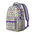 thumbnail image 2 of Geometric Shapes Texture Backpack Bookbag for College University, School Laptop Backpack with Pockets, Durable Daypack as a Gift for Professionals, 2 of 6