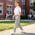 thumbnail image 6 of Gibobby Boys Pants Little Boys Pants Cargo Joggers Pants 2T 3T 4T 5T 6T 7T Toddler Quick Dry Lightweight Hiking Pants Kids Toddler Pull On Pants(4-5 Years,Light Gray), 6 of 9