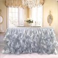 Luxury Organza Mesh Table Skirt Draping Floating Romance - Perfect for ...