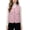 Pink, variant on Vests for Women Zaewscy Women V‑Neck Quilted Vest Sleeveless Zip Up Lightweight Padded Gilet with Side Pockets Red L