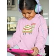 thumbnail image 2 of Smartprints Toddlers Graphic Hoodie - Turtle With A Hat - Casual Fit Cotton Blend, 2 of 4