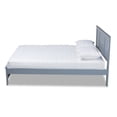 thumbnail image 2 of Bowery Hill Full Size Gray Finished Wood Platform Bed, 2 of 9