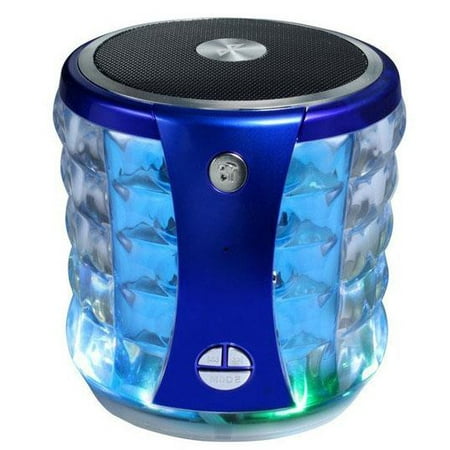 Portable Mini Wireless Speaker w/ Flashing Lights for  Xperia 1, 10 Plus, 10, L3, Alcatel 3L, 3 (2019), 1s, 1x (2019)