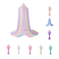 thumbnail image 3 of Mosquito Net Soft Star Sequin Net Yarn Cute Canopy Crib Curtain For Baby Room, 3 of 5