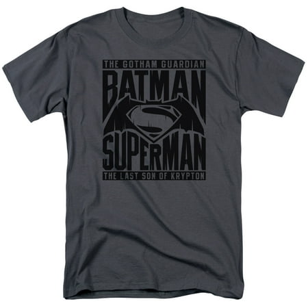 BATMAN V SUPERMAN/TITLE FIGHT-S/S ADULT