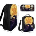thumbnail image 2 of The Nightmare Before Christmas Backpack and Lunch Box Combo with Pencil Pouch Lightweight Polyester for Everyday School Office, 2 of 5