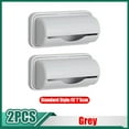 thumbnail image 1 of 1/2PCS Garbage Bag Storage Box Wall Mounted Trash Bags Holder Kitchen Plastic Bag Container Bathroom Garbage Bag Dispenser 2PCS Standard Grey, 1 of 6