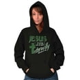 thumbnail image 4 of Jesus Lives Eternally Christian Hoodie Sweatshirt Women Men Brisco Brands S, 4 of 6