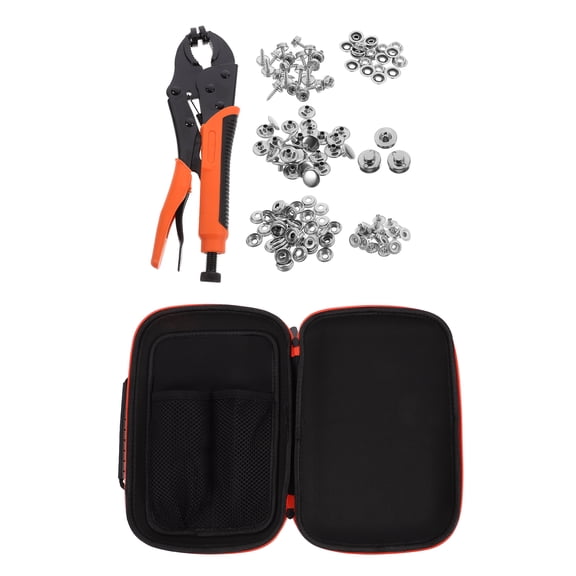 Tool Kit Turnbuckles Heavy Duty Snaps for Thick Fabric Snap Button Kit Snap Fasteners Kit Snap Fastener Tool Snap Press