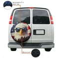 thumbnail image 4 of KAKALAD Sunglasses Bald Eagle American Flag 09 Spare Tire Cover Weatherproof Universal Vehicle Accessories 17 Inch, 4 of 6