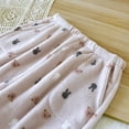 thumbnail image 5 of Tnhcen Women's Cartoon Animal Print Pajama Pants Fleece Sleepwear Cozy Flannel Lounge Pants Elastic Waist Home Wear Soft Warm Pants M-XL Purple, 5 of 9