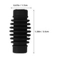 thumbnail image 2 of FRCOLOR Rubber Steam Wand Guard For Coffee Machines Heat Resistant Prevents Burns Insulation Sleeve, 2 of 7